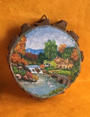 olio su legno d'acacia 10 cm