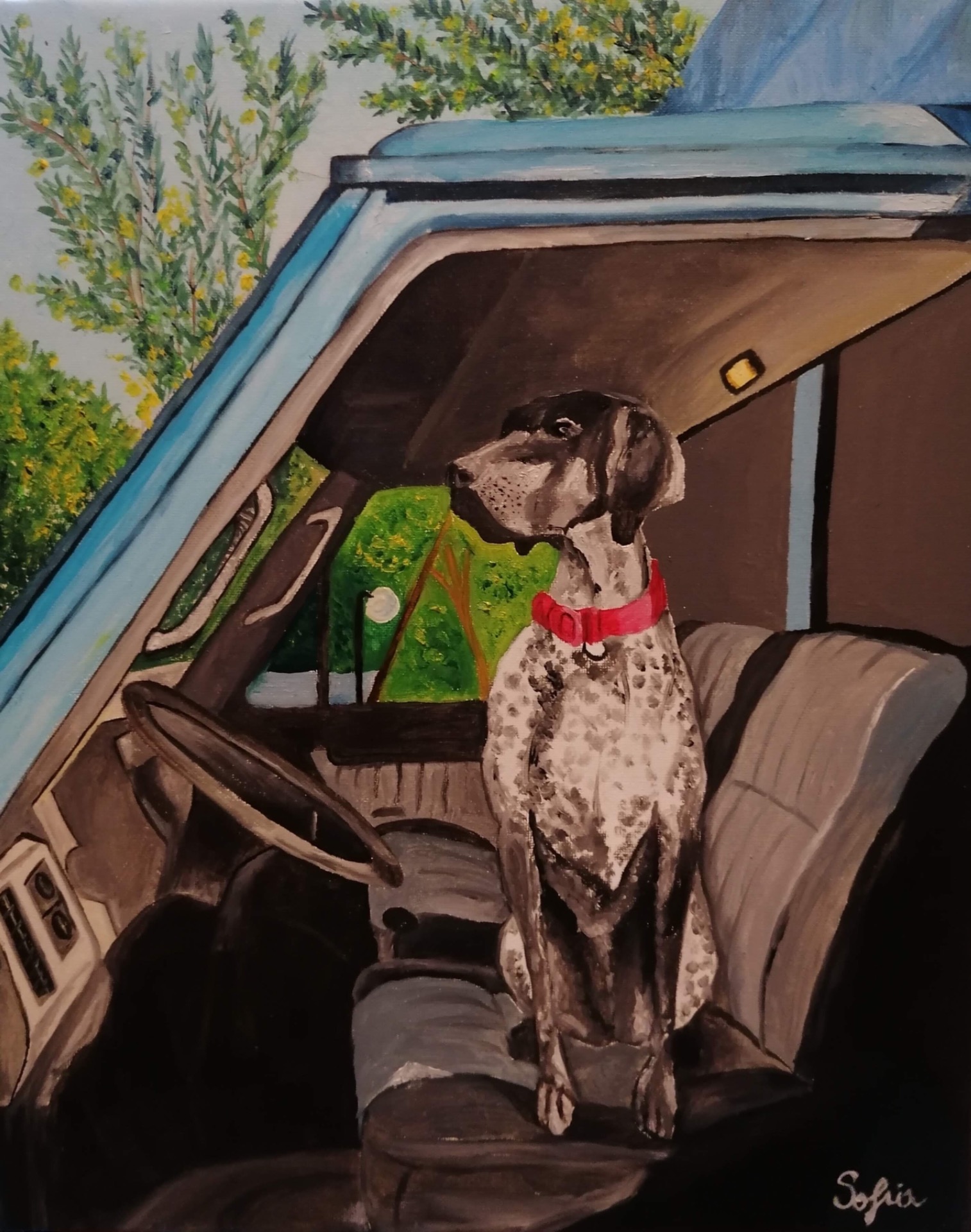 Olio su tela  30x40 cm